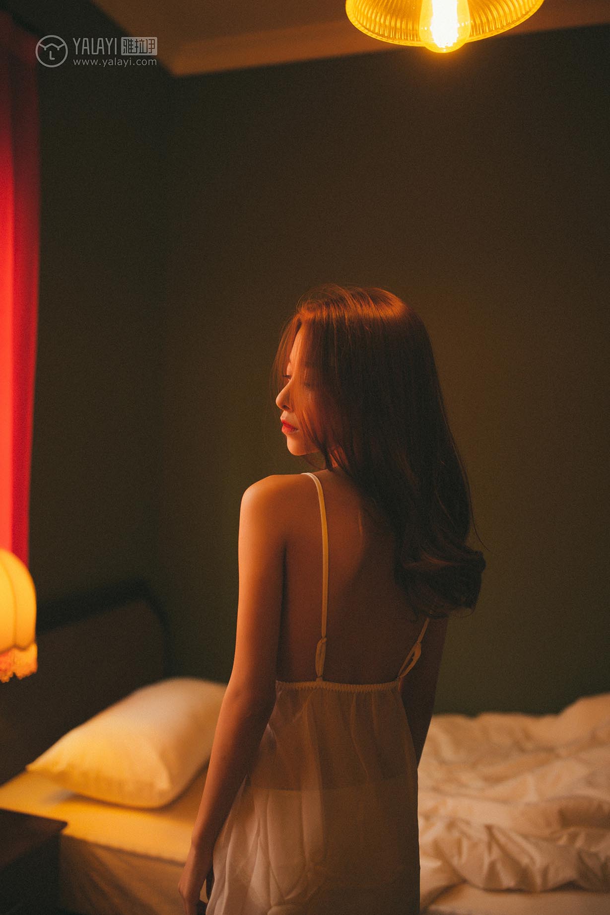 [YALAYI雅拉伊]2018.11.06 NO.116 我在等你 倩微微 YALAYI雅拉伊-第1张
