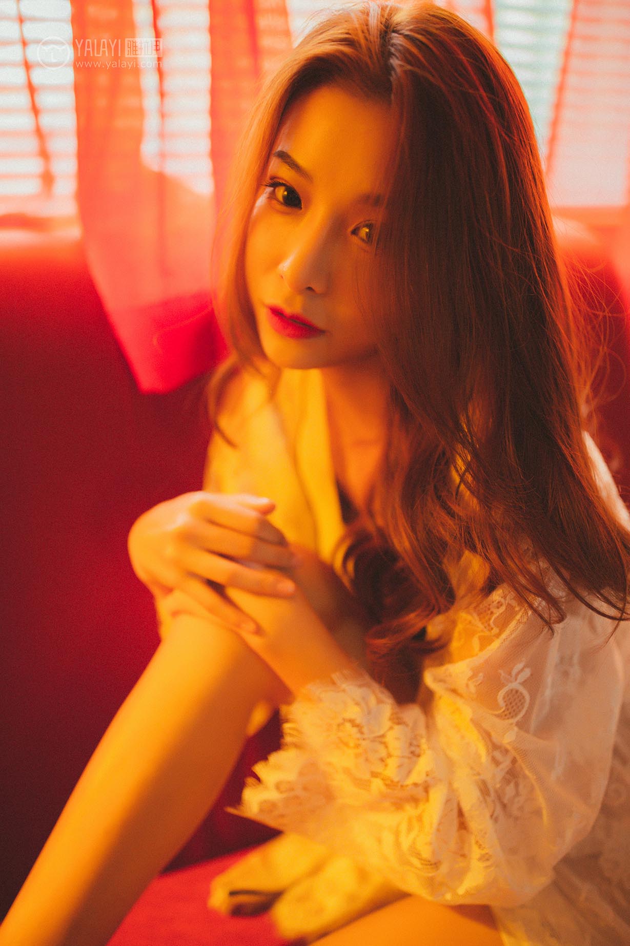 [YALAYI雅拉伊]2018.11.06 NO.116 我在等你 倩微微 YALAYI雅拉伊-第2张