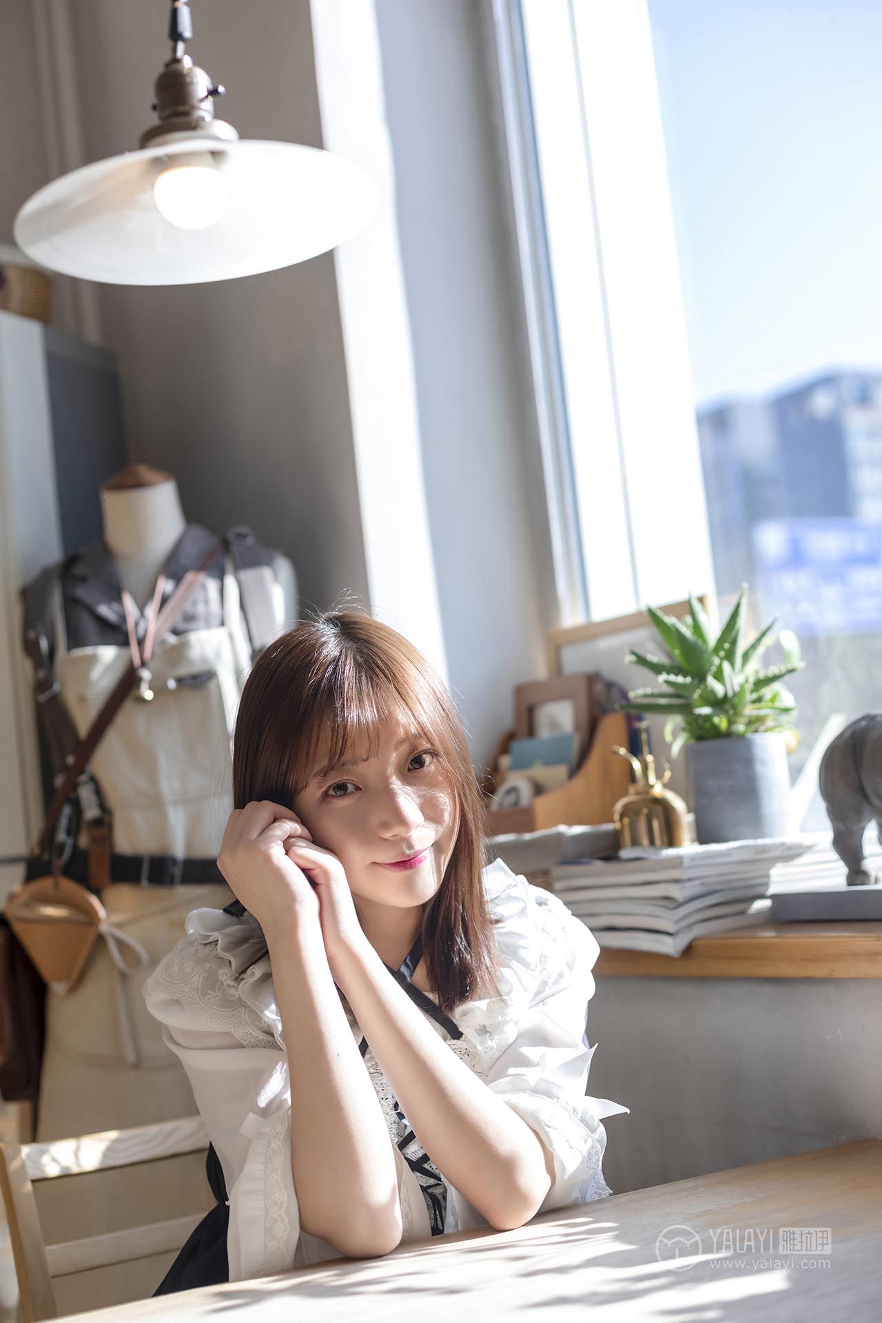 [YALAYI雅拉伊]2019.03.20 NO.219 半糖洛丽塔 刘开心 YALAYI雅拉伊-第2张