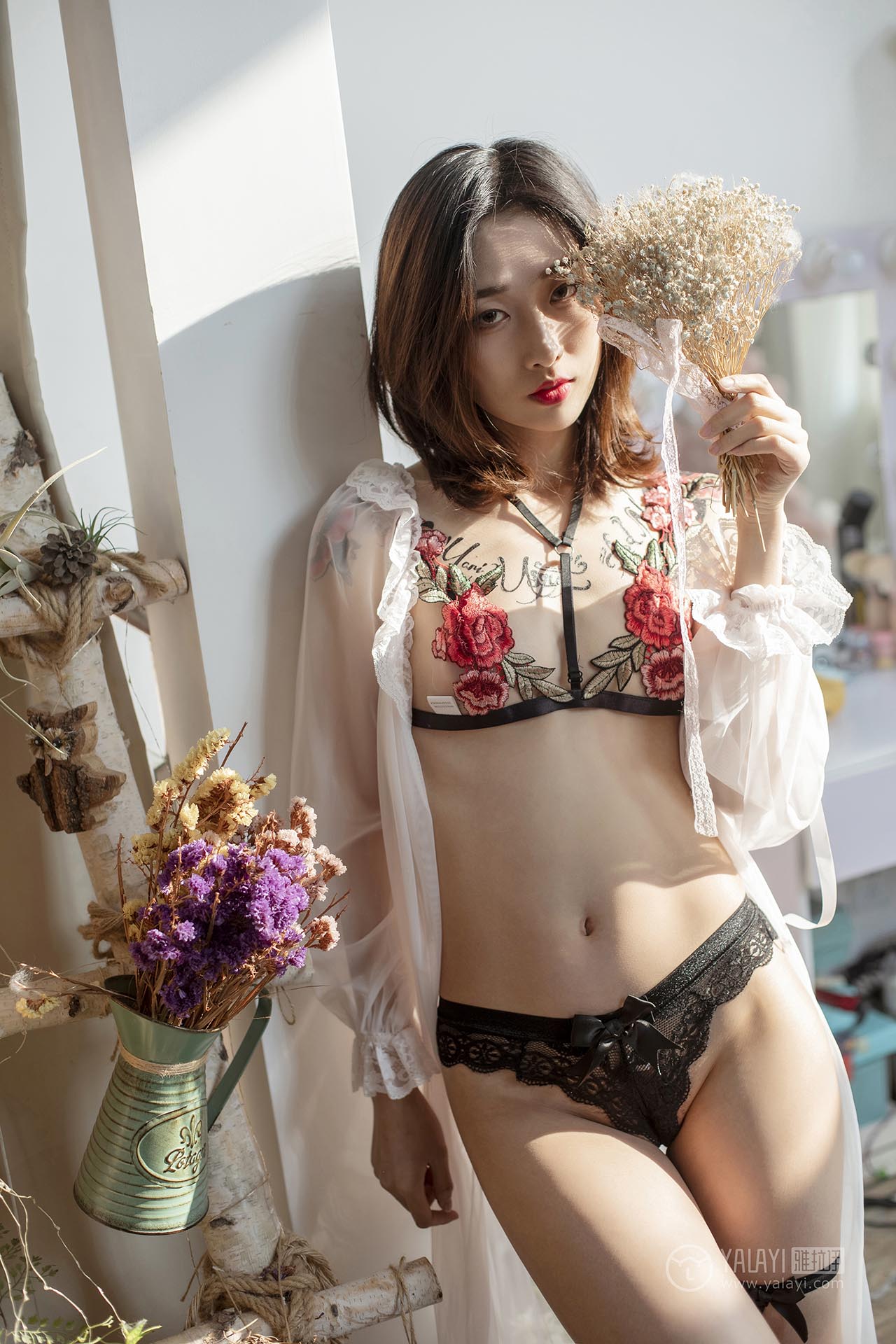 [YALAYI雅拉伊]2019.03.10 NO.207 田园春梦 佳佳 YALAYI雅拉伊-第1张