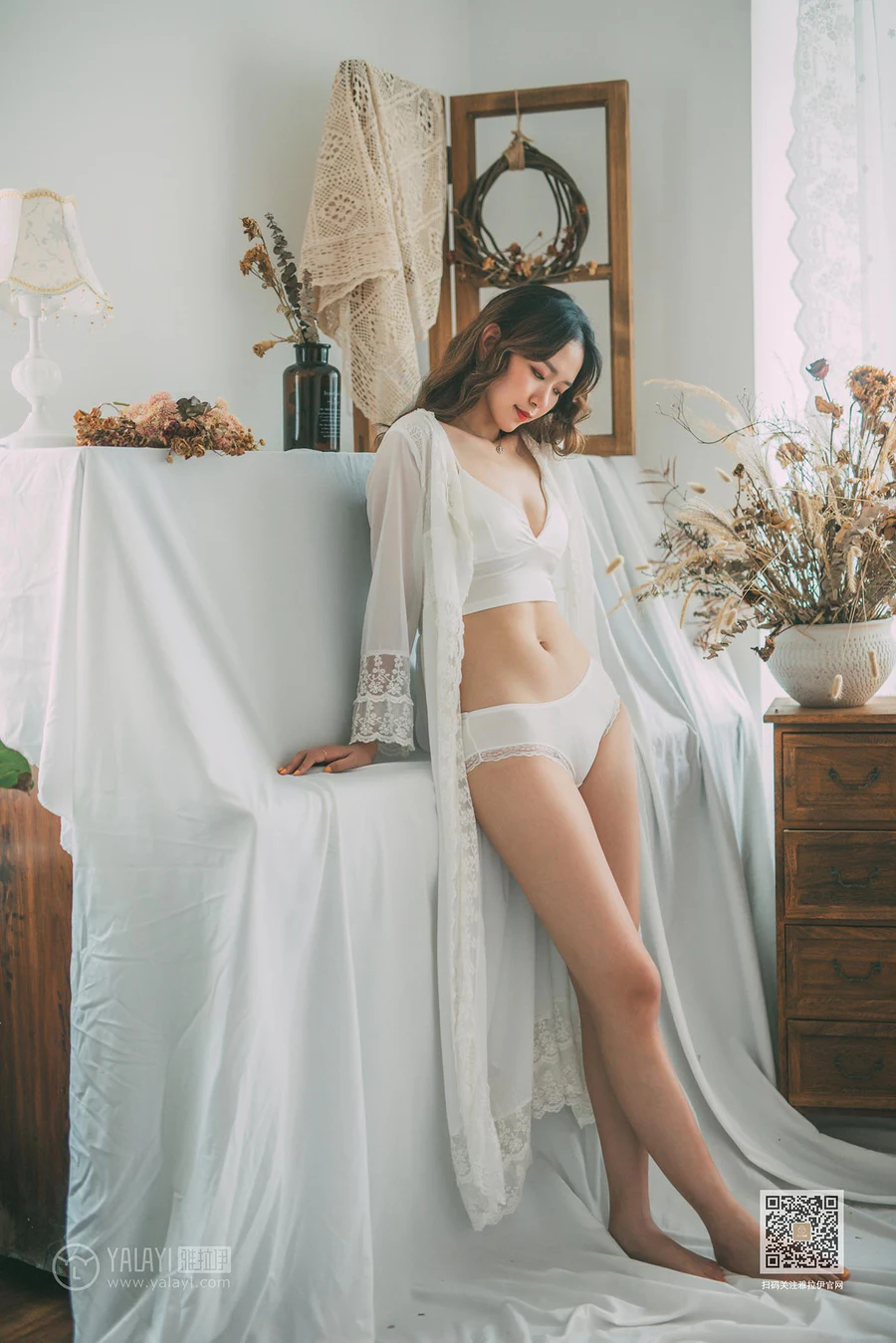 [YALAYI雅拉伊]2019.09.22 NO.408 写生模特 晓琳 YALAYI雅拉伊-第2张