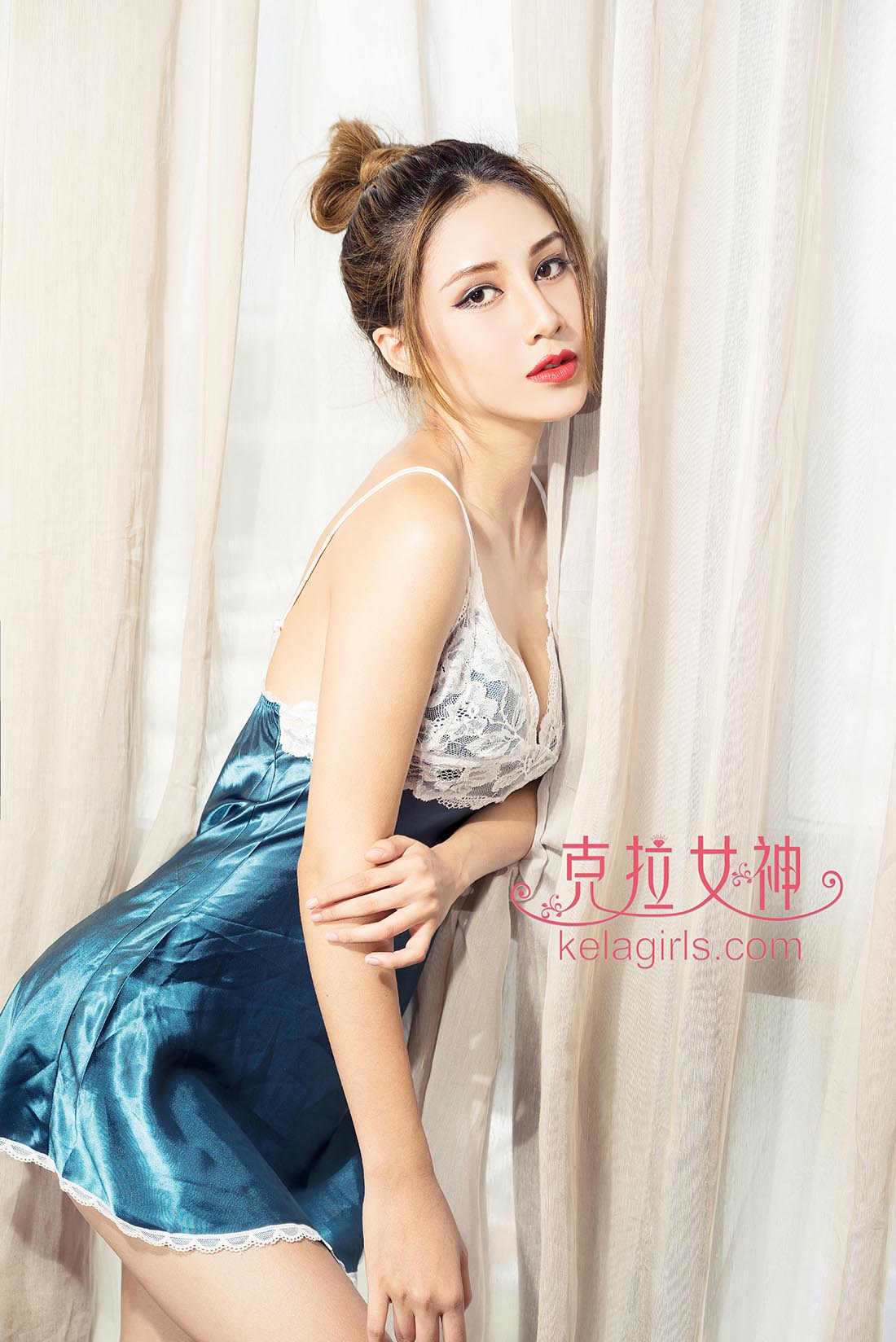 [KelaGirls克拉女神]2017-03-18 Abby 蓝丝夜寝春遗梦 KelaGirls克拉女神-第2张