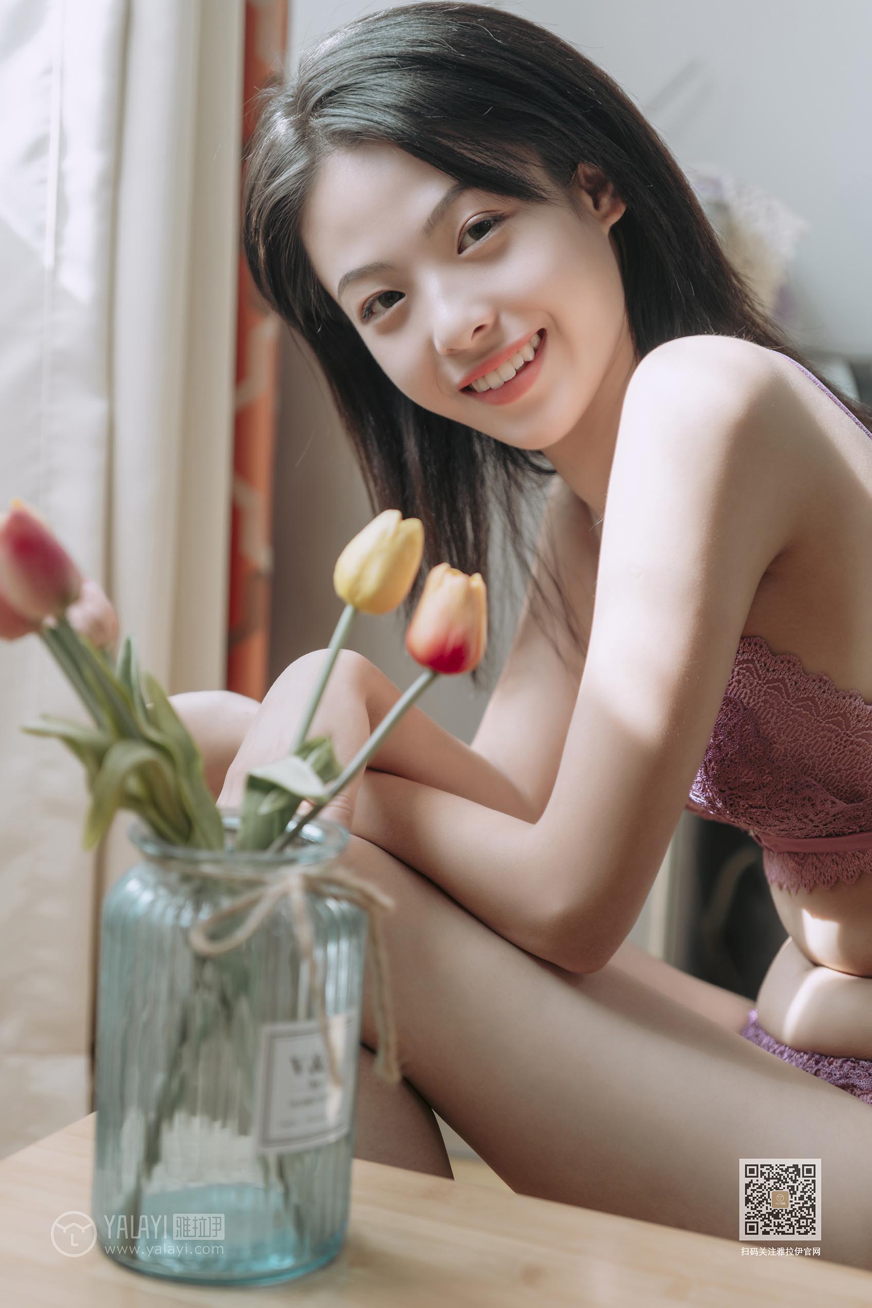 [YALAYI雅拉伊]2019.10.11 NO.426 蜜桃成熟时 含嫣 YALAYI雅拉伊-第2张