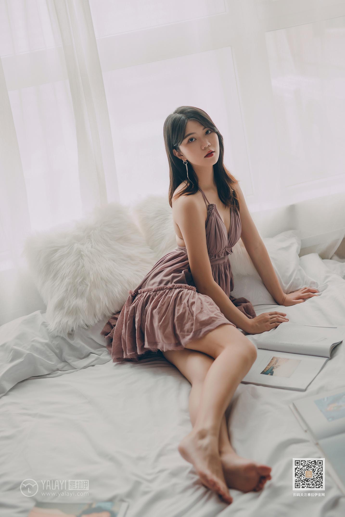 [YALAYI雅拉伊]2019.09.28 NO.414 缠绵 倪倪 YALAYI雅拉伊-第1张