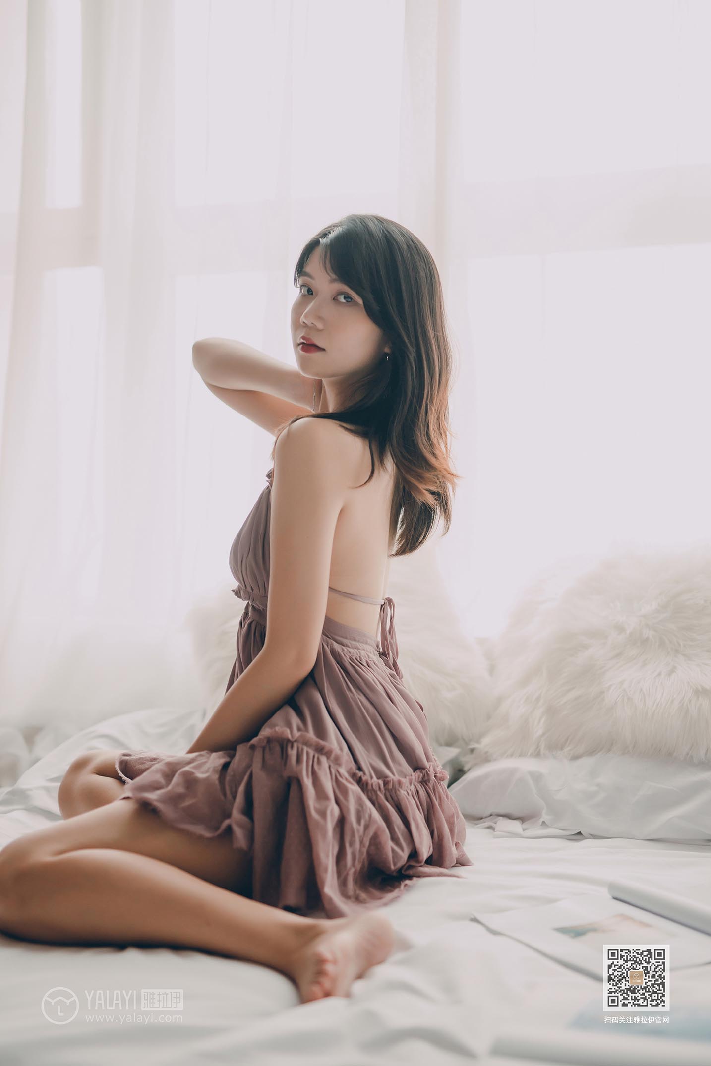 [YALAYI雅拉伊]2019.09.28 NO.414 缠绵 倪倪 YALAYI雅拉伊-第2张