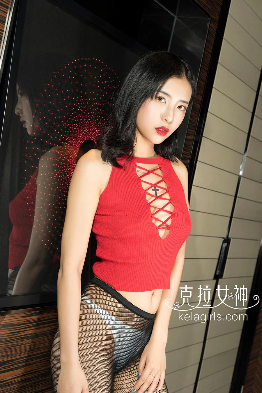 [KelaGirls克拉女神]2017-05-04 凌雪 缠丝绕网 KelaGirls克拉女神-第1张