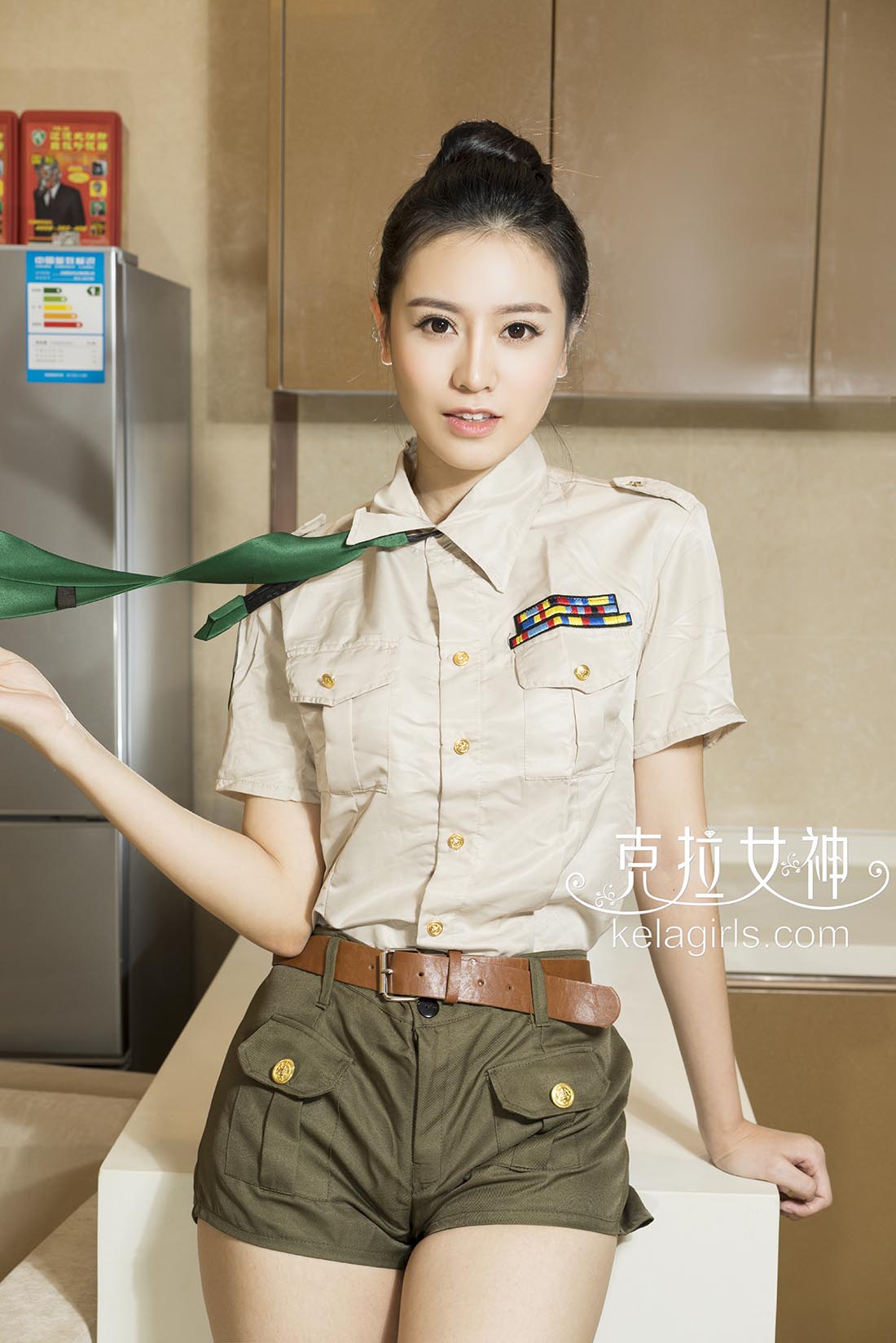 [KelaGirls克拉女神]2017-06-17 夏彤 英姿飒爽 KelaGirls克拉女神-第1张