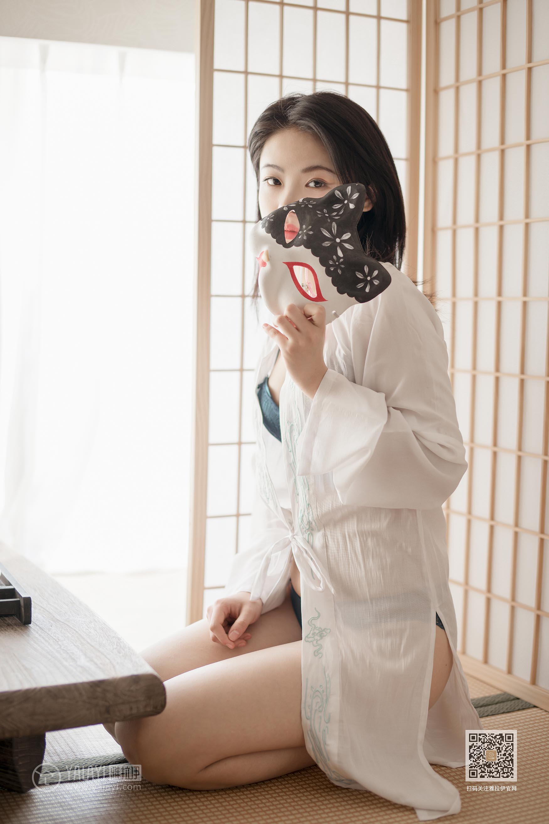 [YALAYI雅拉伊]2019.12.16 NO.492 和风猫女 含嫣 YALAYI雅拉伊-第2张
