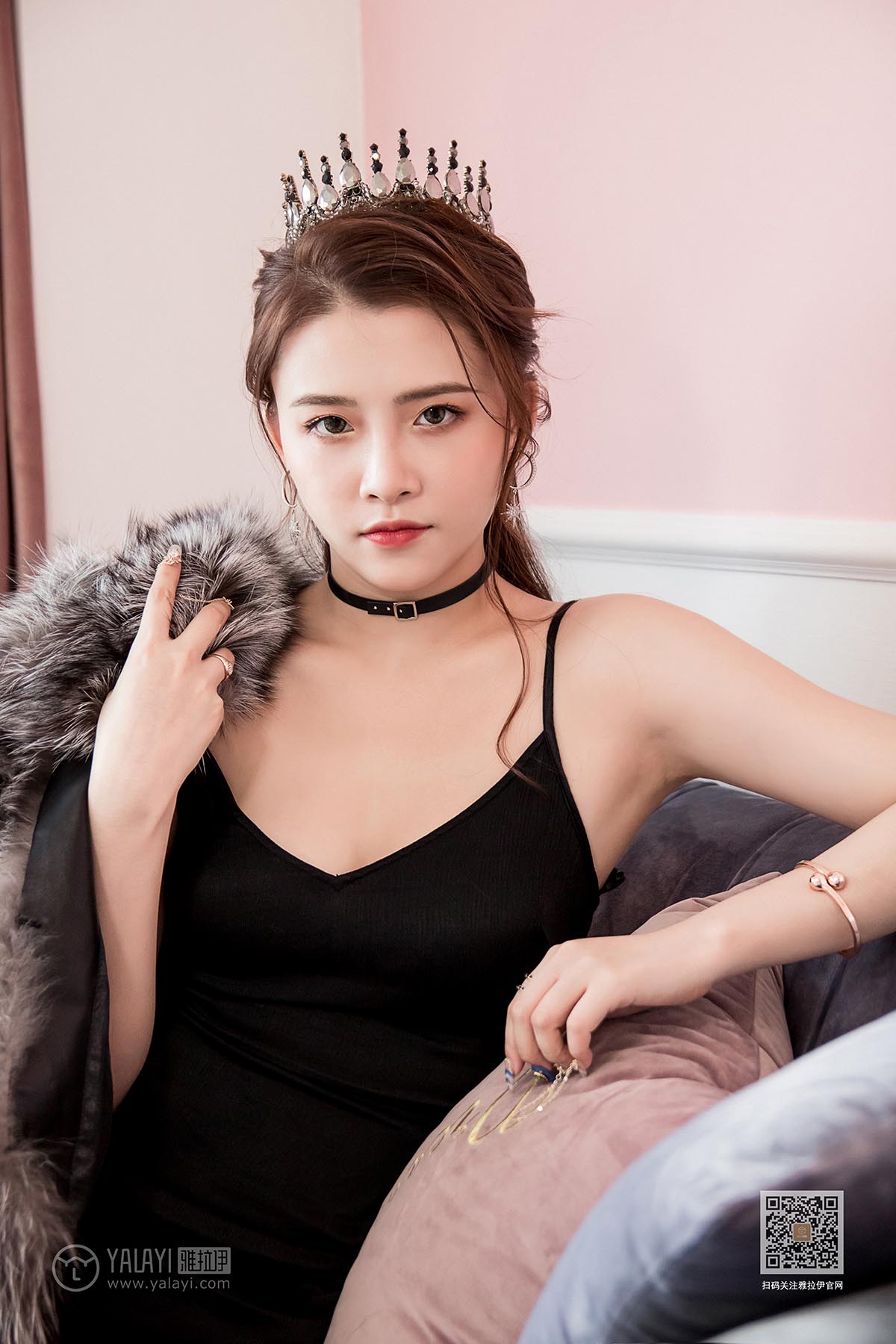 [YALAYI雅拉伊]2020.01.19 NO.525 我的女皇 赵洁 YALAYI雅拉伊-第2张