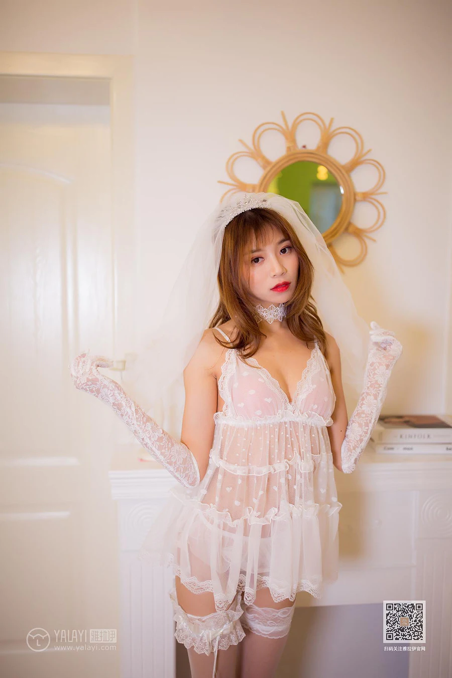 [YALAYI雅拉伊]2020.01.18 NO.524 情趣婚纱 丽雅 YALAYI雅拉伊-第1张