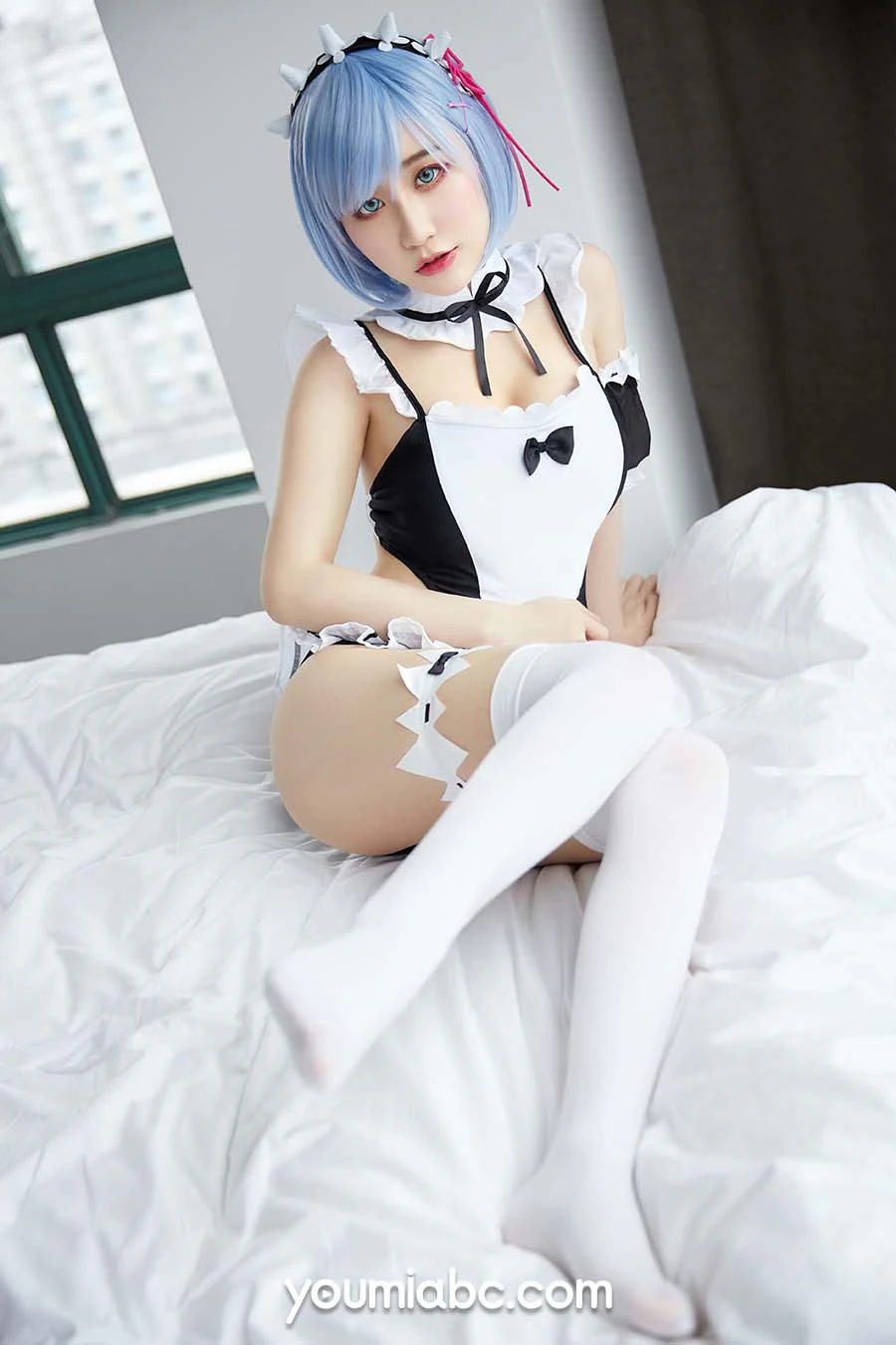 [YouMi尤蜜]2019.12.05 蕾姆女仆 绯月樱.Cherry YouMei尤美-第1张
