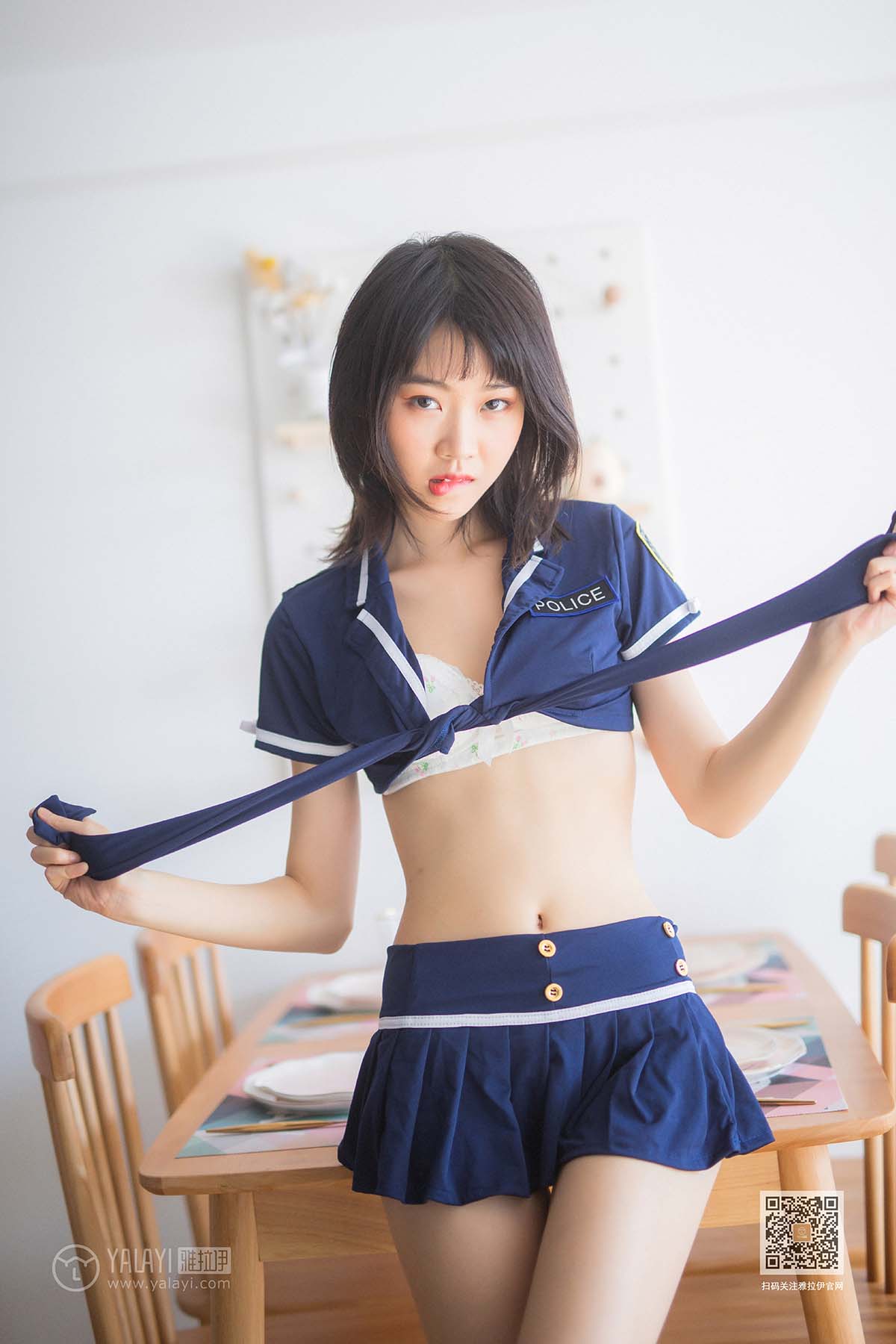 [YALAYI雅拉伊]2020.02.14 NO.544 粉粉《雷霆警花》 YALAYI雅拉伊-第2张