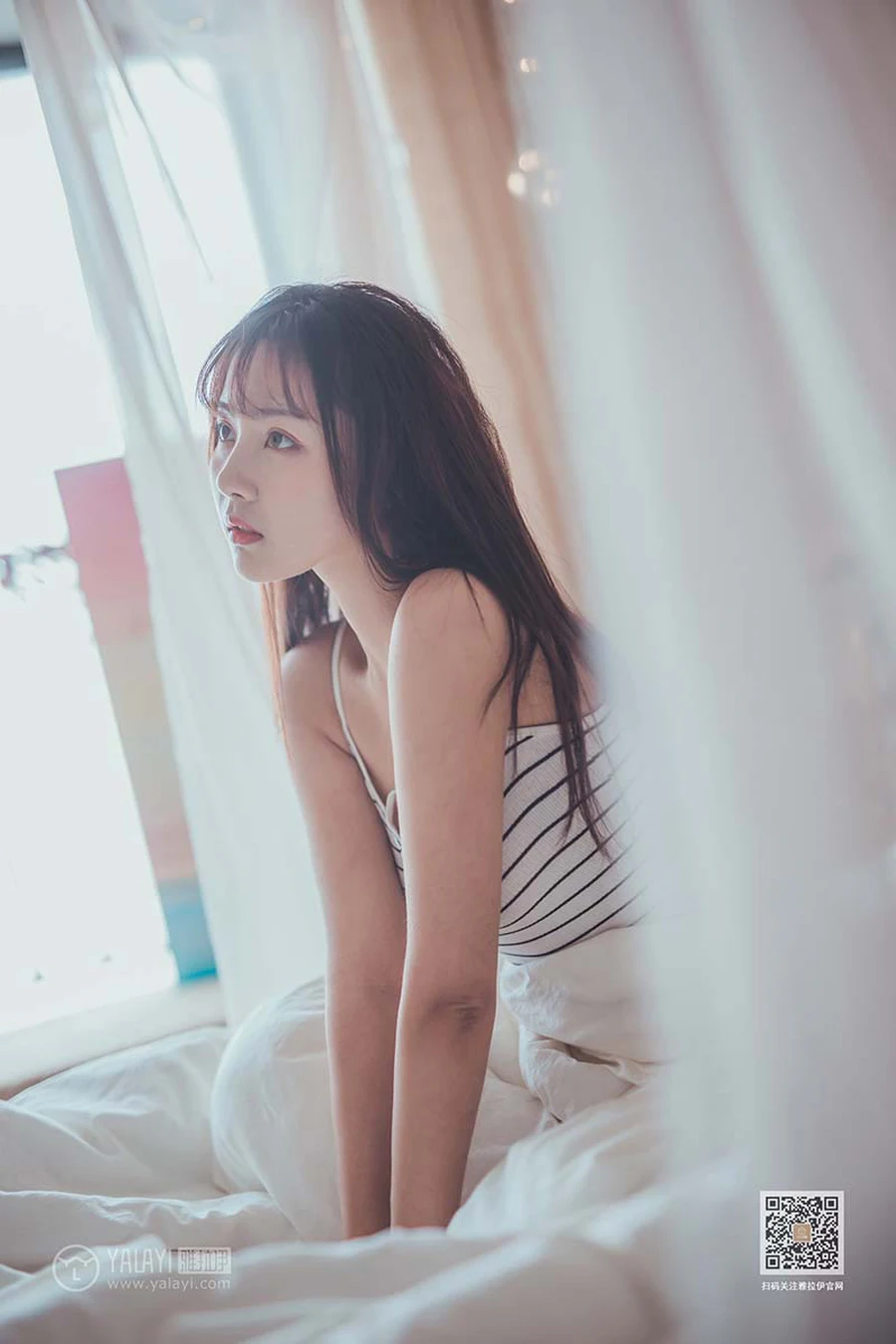 [YALAYI雅拉伊]2020.03.22 NO.581 唐芯《不想起床》 YALAYI雅拉伊-第2张