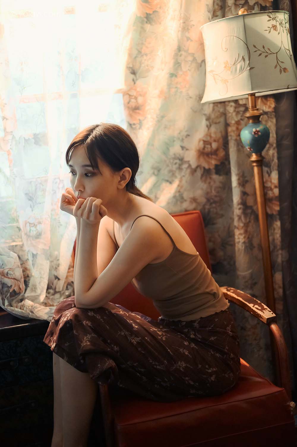 [YALAYI雅拉伊]2020.08.14 NO.689 妍妍《黯然》 YALAYI雅拉伊-第1张
