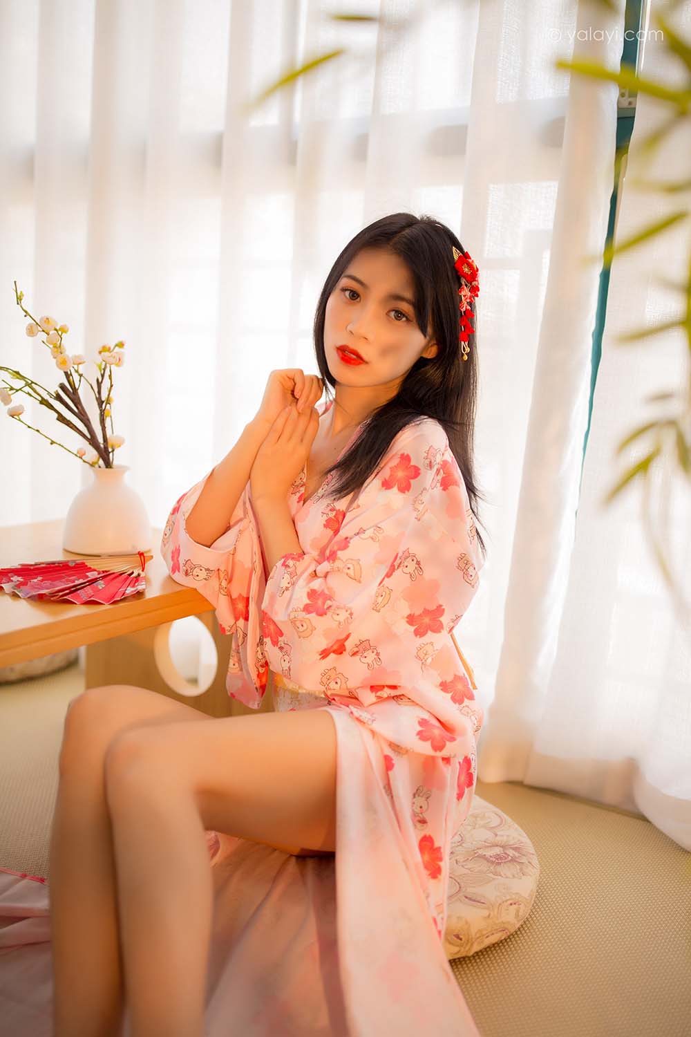 [YALAYI雅拉伊]2020.07.30 NO.679 丽雅《花香自来》 YALAYI雅拉伊-第1张