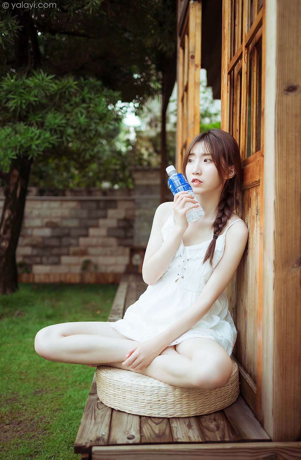 [YALAYI雅拉伊]2020.10.19 NO.715 小乔《雨后花园》 YALAYI雅拉伊-第2张