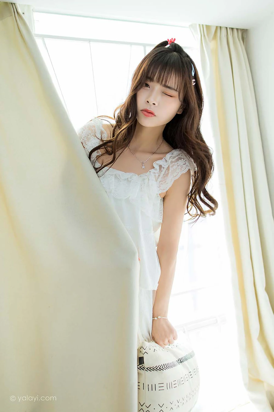 [YALAYI雅拉伊]2021.04.15 NO.786 美好时光 程小蝶 YALAYI雅拉伊-第2张