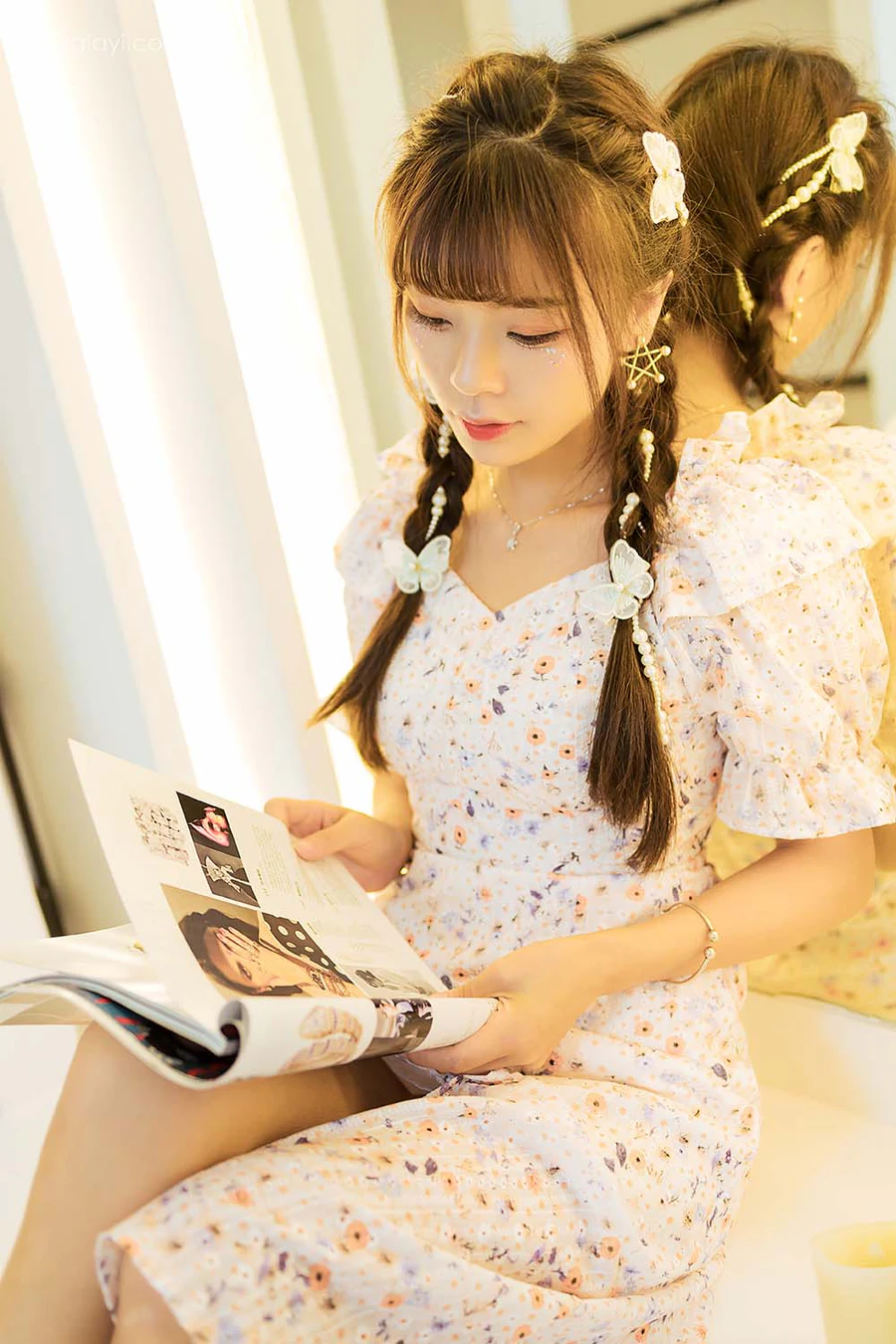[YALAYI雅拉伊]2021.08.02 NO.826 居家女孩 程小蝶 YALAYI雅拉伊-第2张