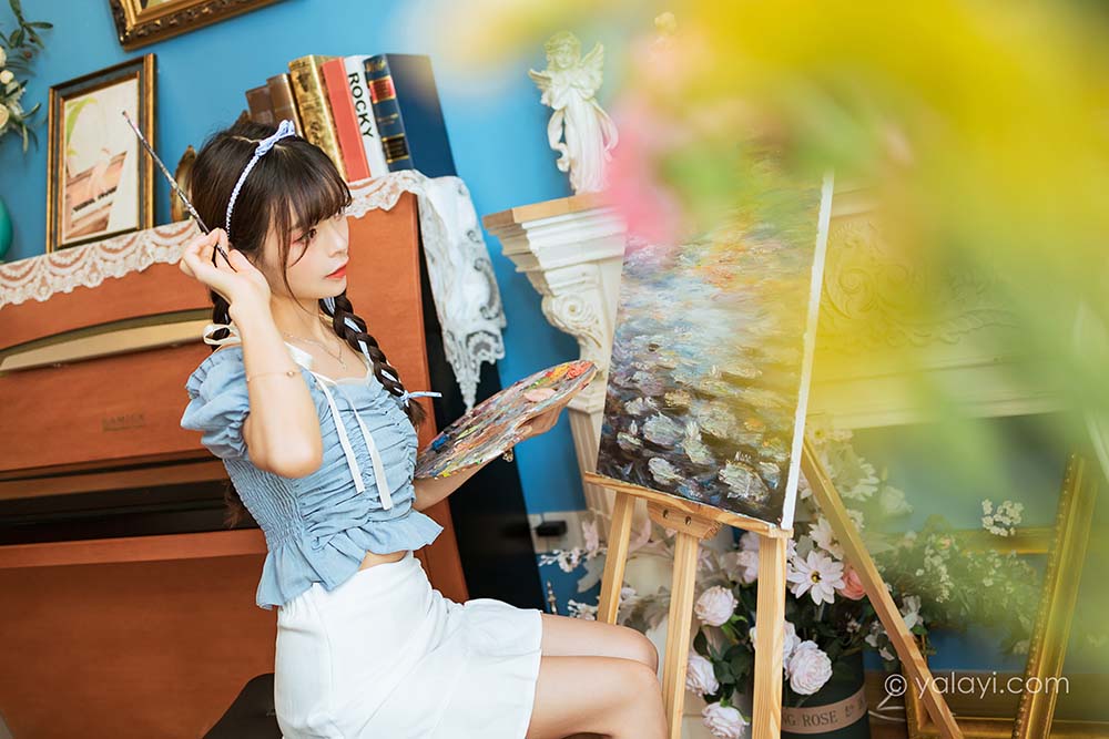 [YALAYI雅拉伊]2021.10.09 NO.850 灵魂画师 程小蝶 YALAYI雅拉伊-第1张