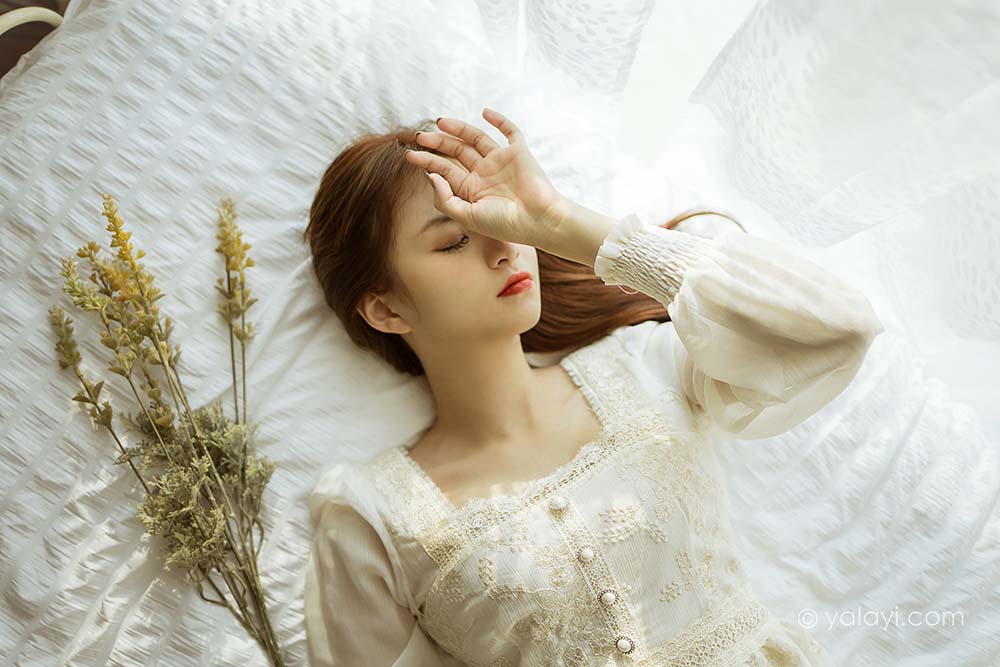 [YALAYI雅拉伊]2021.11.29 NO.871 花白裙 茹莎 YALAYI雅拉伊-第2张