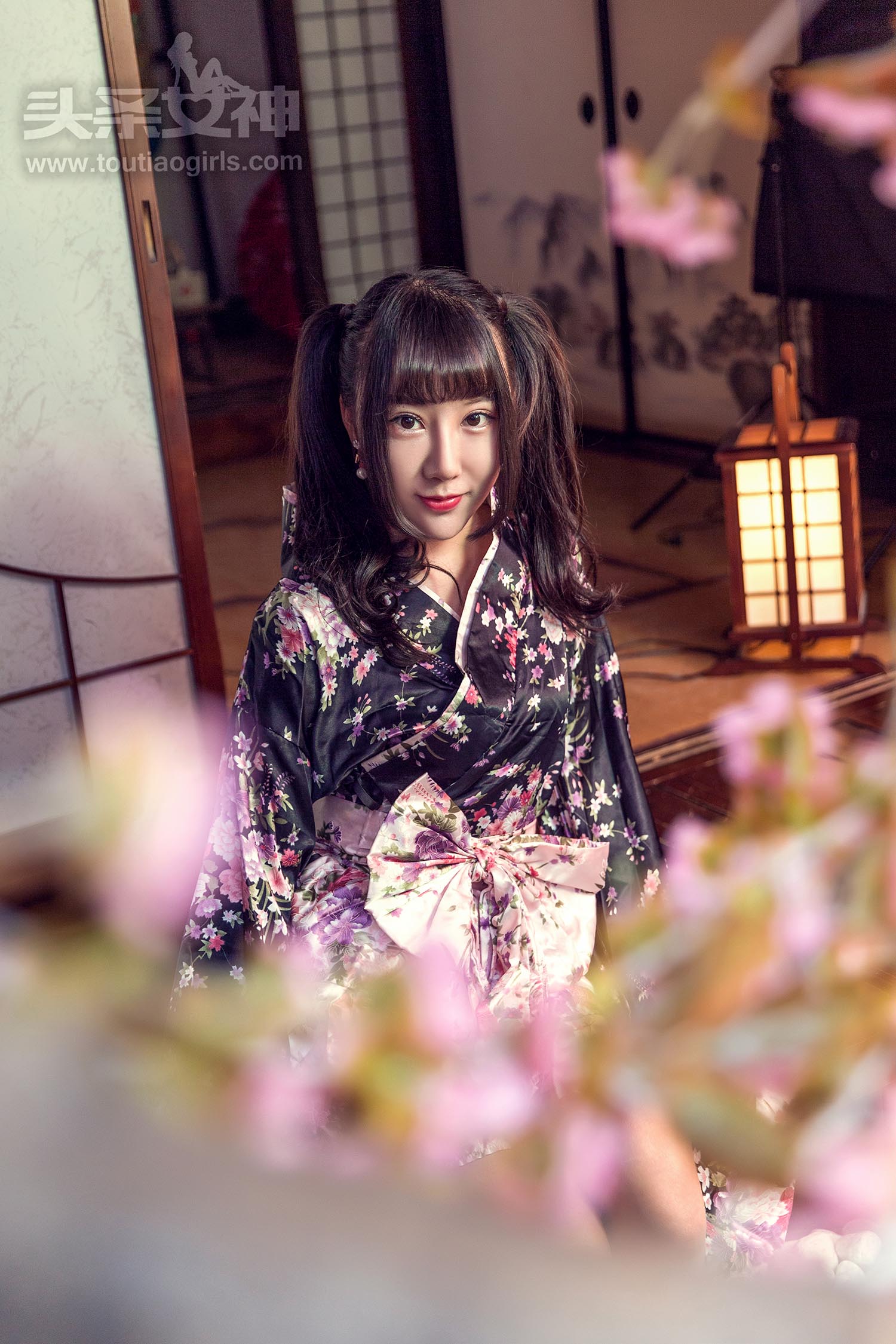 [TouTiao头条女神]2017.08.24 笑笑 七夕の情缘① TouTiao头条女神-第1张