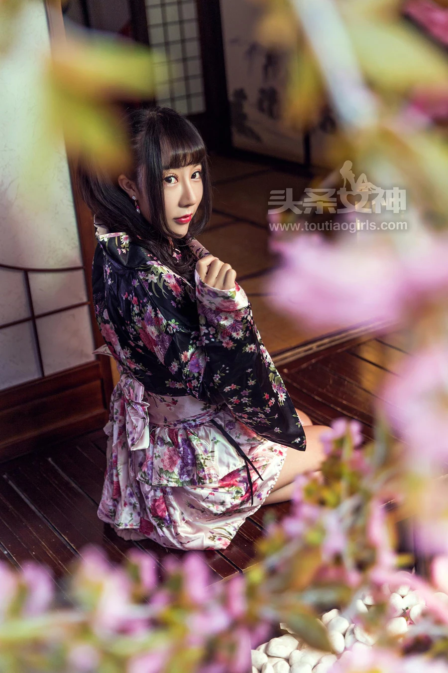 [TouTiao头条女神]2017.08.24 笑笑 七夕の情缘① TouTiao头条女神-第2张