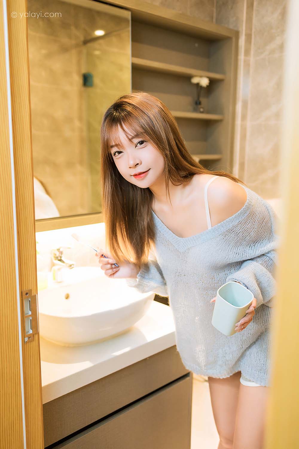 [YALAYI雅拉伊]2023.01.30 NO.1002 家有女友 阿禾 YALAYI雅拉伊-第2张