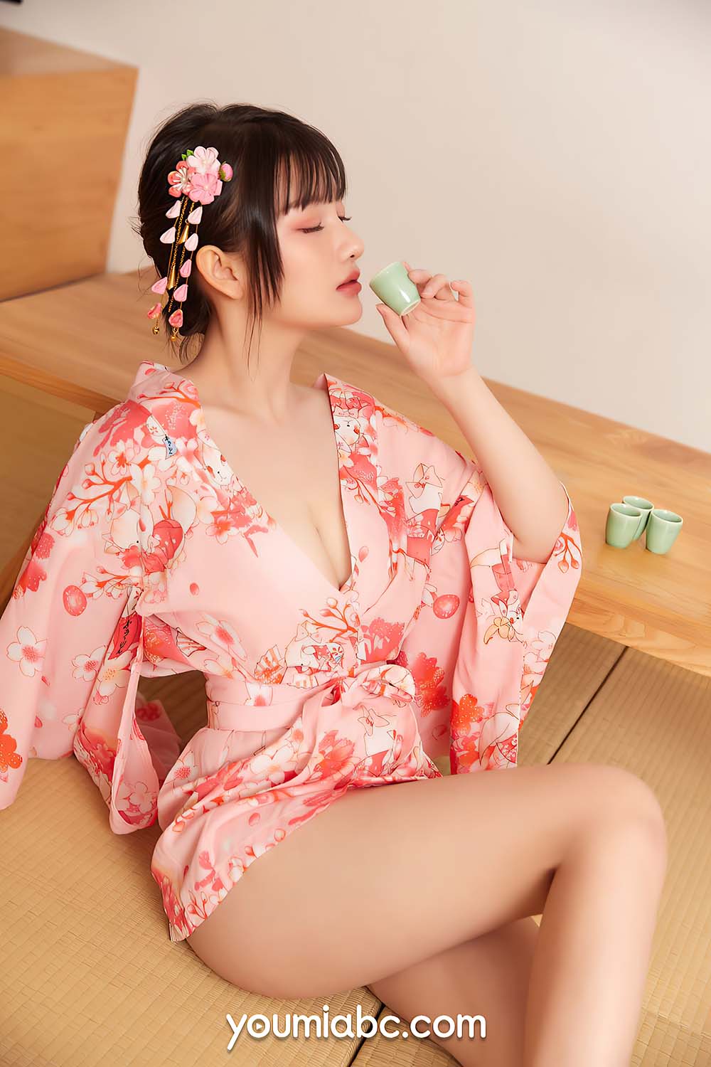 [YouMi尤蜜]2021.09.23 居酒屋的快乐 尹兒 YouMei尤美-第1张