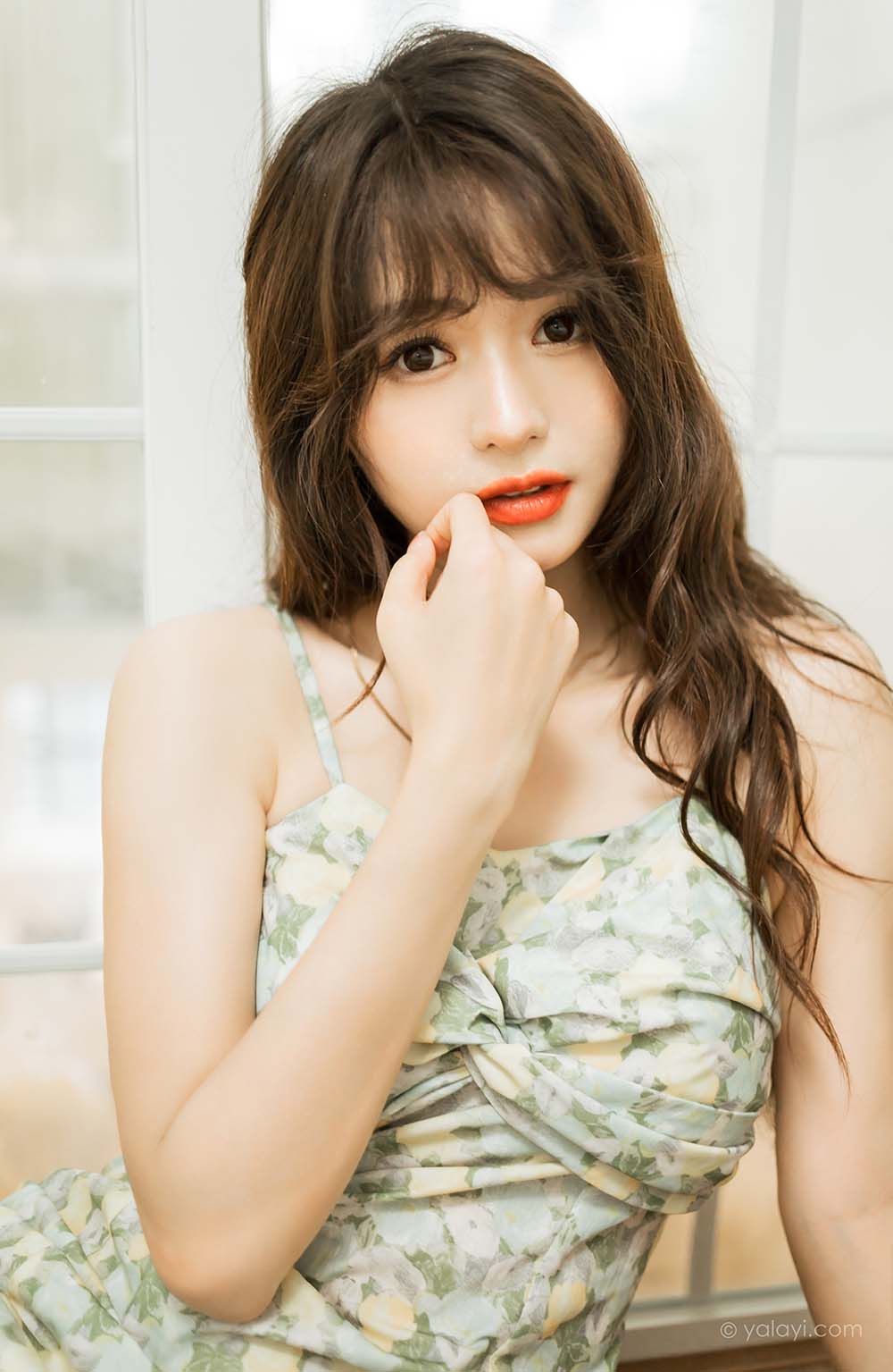 [YALAYI雅拉伊]2023.08.07 NO.1057 小花裙 小亭 YALAYI雅拉伊-第1张