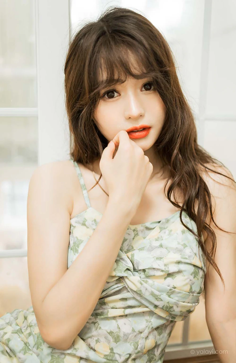[YALAYI雅拉伊]2023.08.07 NO.1057 小花裙 小亭 YALAYI雅拉伊-第1张