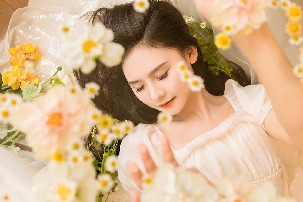 [YALAYI雅拉伊]2023.07.24 NO.1051 花仙子 若婷 YALAYI雅拉伊-第1张