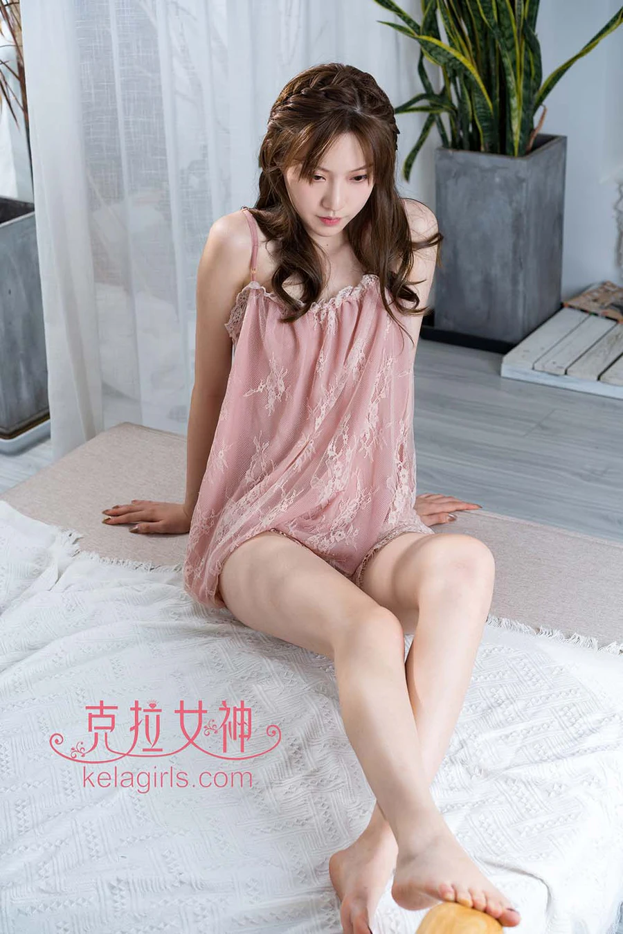 [Kelagirls克拉女神]2020.10.30《粉桃女友》芊芊 KelaGirls克拉女神-第2张