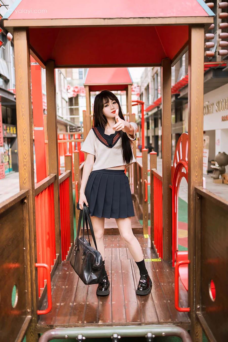 [YALAYI雅拉伊]2023.06.19 NO.1042 jk制服 小亭 YALAYI雅拉伊-第1张