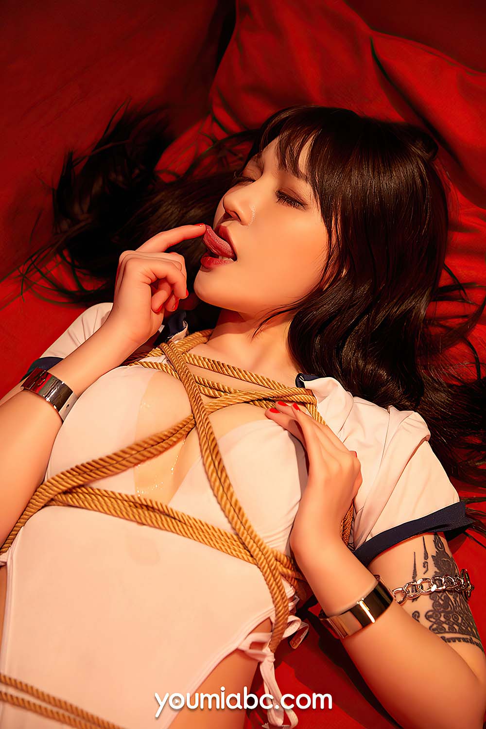 [YouMi尤蜜]2022.01.13 绳の凌虐 西娃 YouMei尤美-第2张