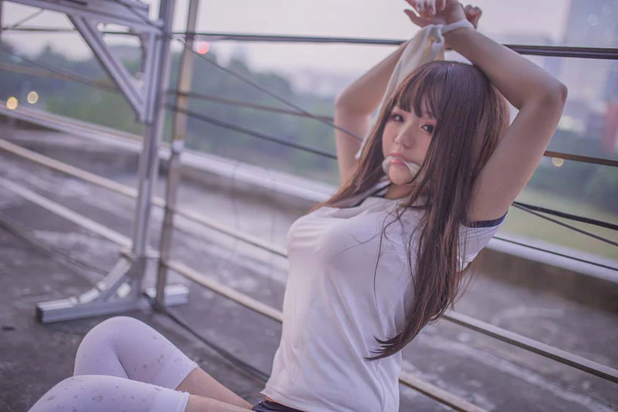 [Yoko宅夏Cos]白丝捆绑 Yoko宅夏Cos-第2张