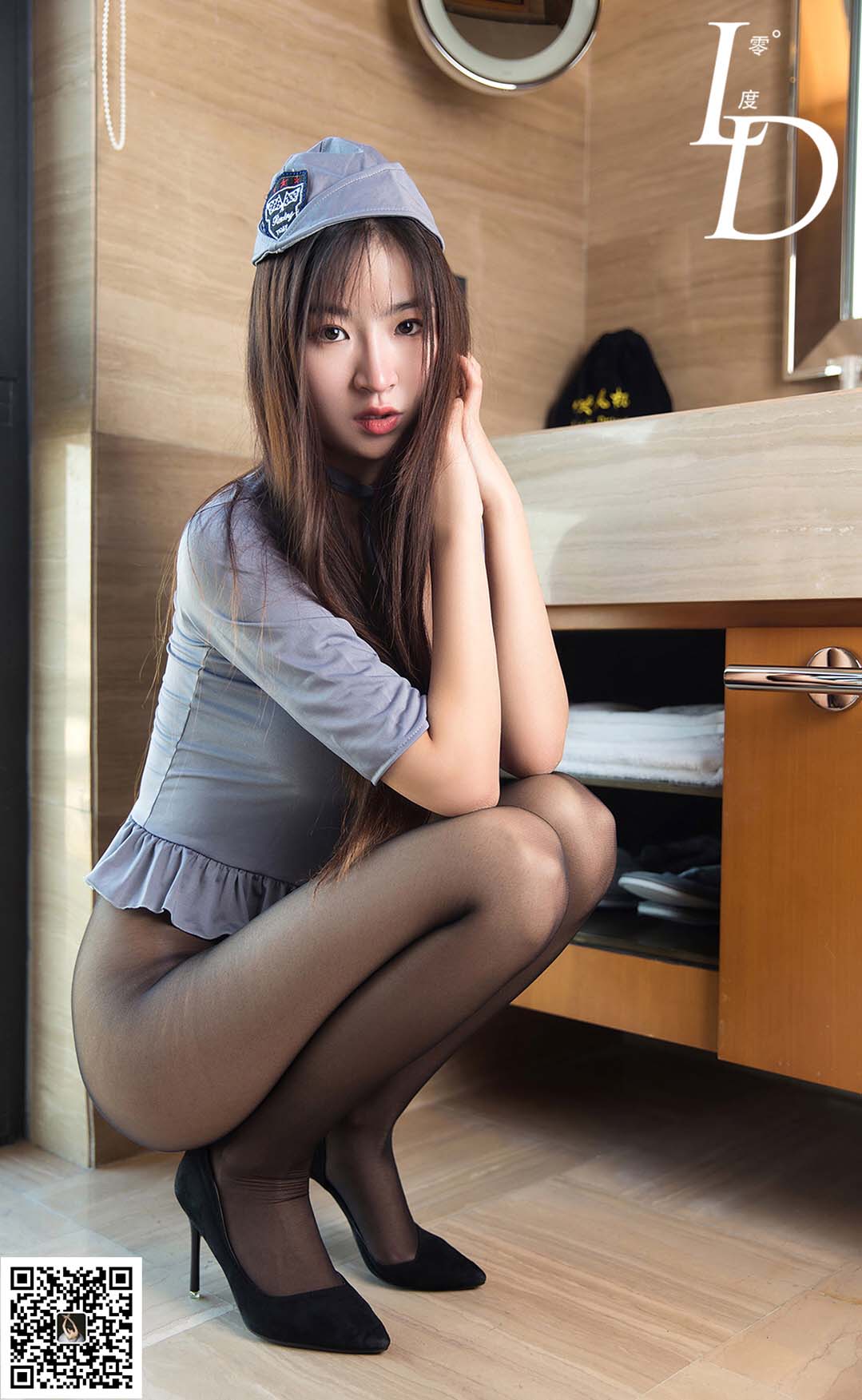 [LD零度摄影]2020 NO.032 林墨真空制服 LD零度摄影-第1张
