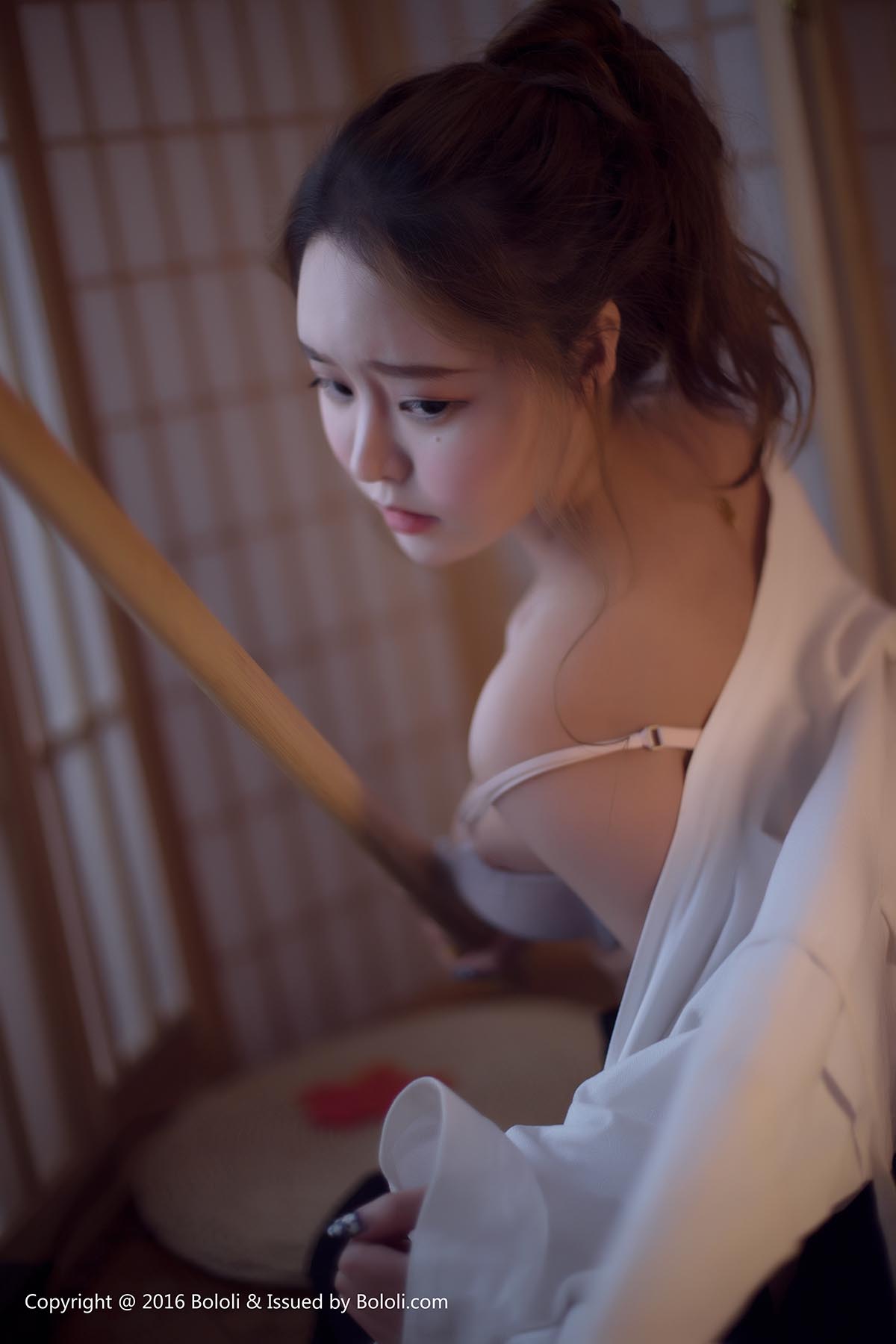 [Bololi波萝社]新刊 2018.02.13 BOL135 柳侑绮 剣道の女 BoLoli波萝社新刊-第1张