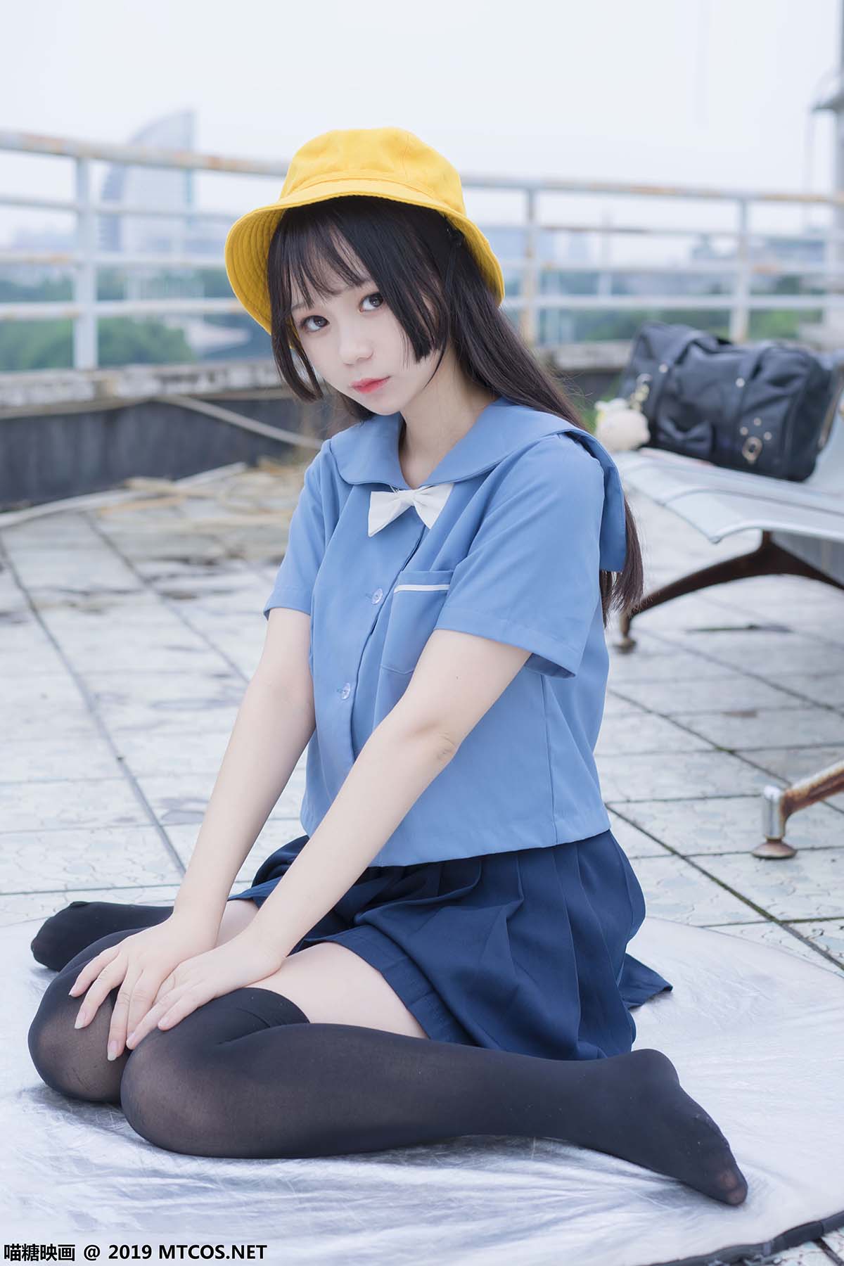 [喵糖映画]VOL.070 小黄帽女孩 MTYH喵糖映画-第1张