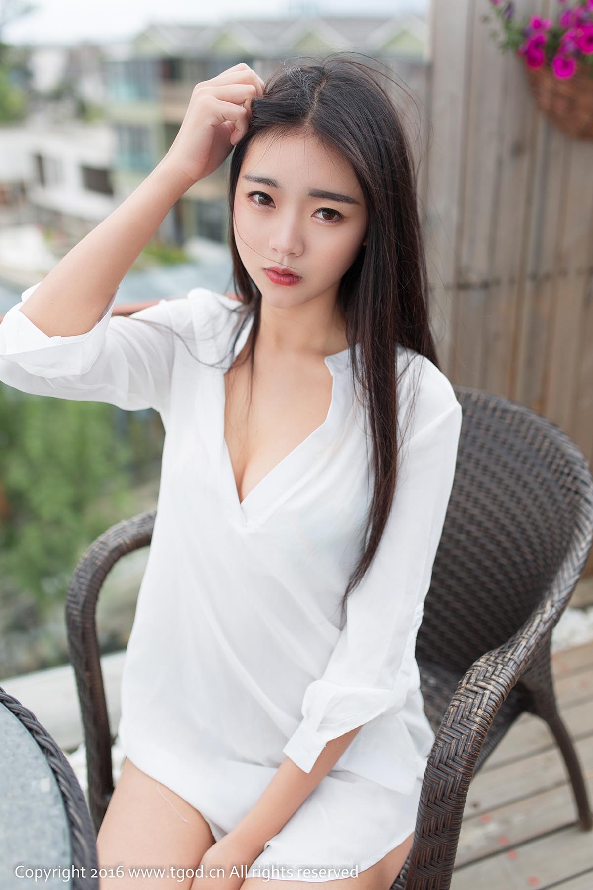 [TGOD推女神]2016.05.08 可乐Vicky 大理旅拍 第一刊 TGOD推女神-第2张