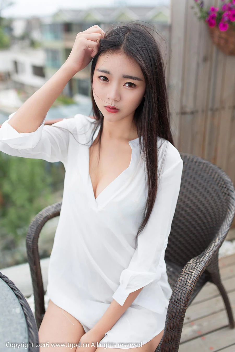 [TGOD推女神]2016.05.08 可乐Vicky 大理旅拍 第一刊 TGOD推女神-第2张