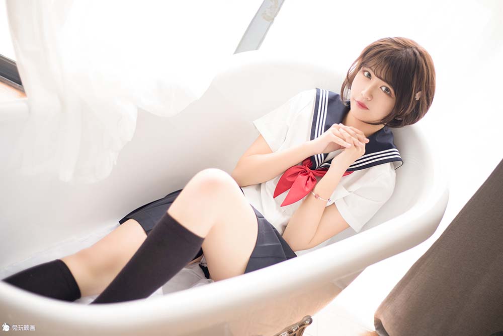 [兔玩映画]B72.006 水手服少女 TWYH兔玩映画-第2张