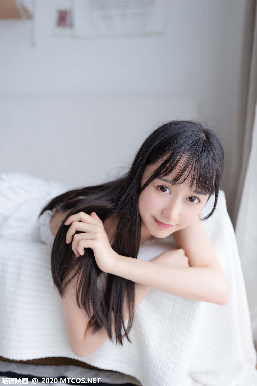 [喵糖映画]VOL.187 白裙少女 MTYH喵糖映画-第1张