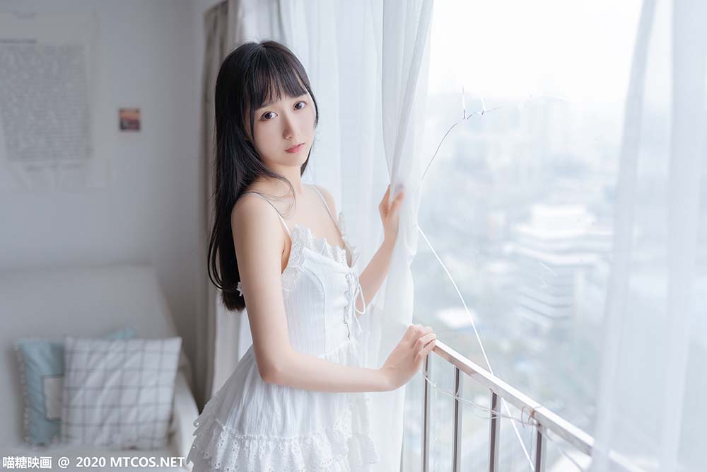 [喵糖映画]VOL.187 白裙少女 MTYH喵糖映画-第2张