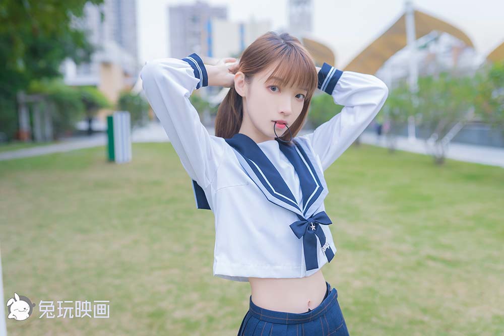 [兔玩映画]B84.007 小清新JK少女 TWYH兔玩映画-第1张