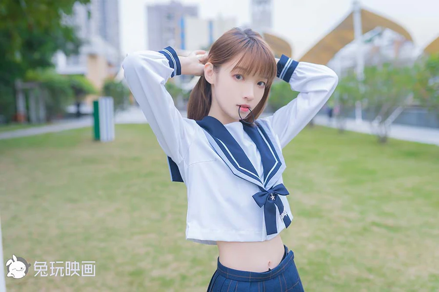 [兔玩映画]B84.007 小清新JK少女 TWYH兔玩映画-第1张