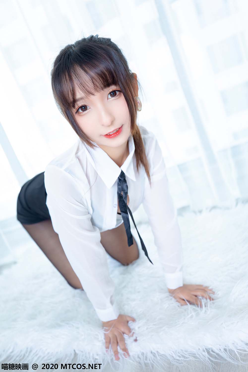 [喵糖映画]VOL.202 OL制服裙 MTYH喵糖映画-第2张