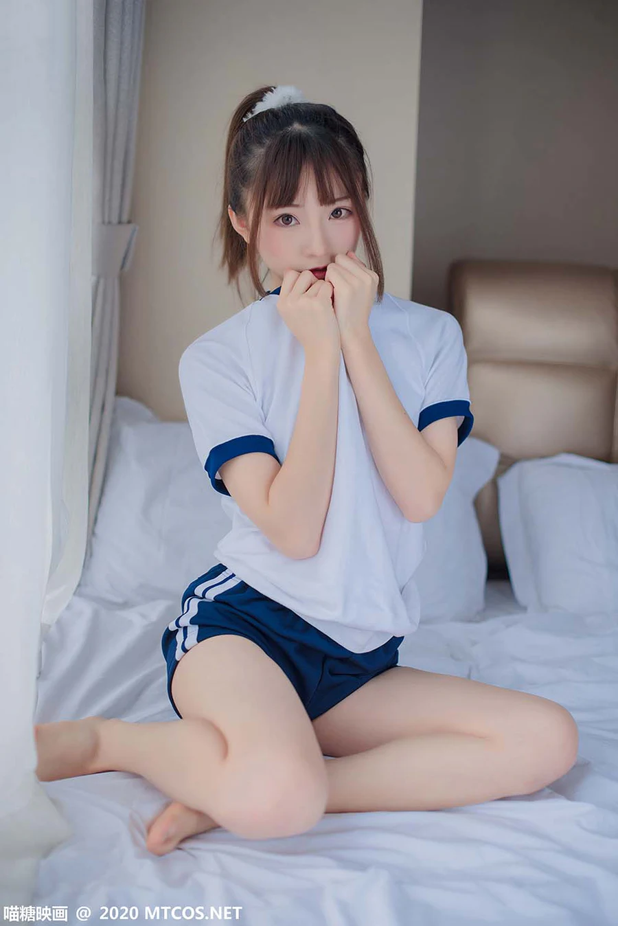 [喵糖映画]VOL.222 清凉体操服 清纯学妹 MTYH喵糖映画-第1张