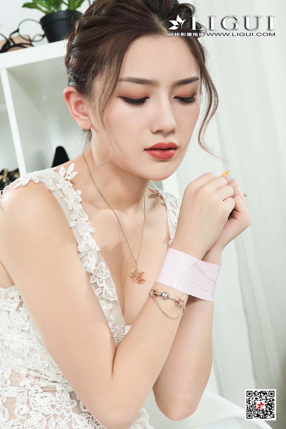 [Ligui丽柜]网络丽人 2020.04.17 Model 甜甜 Ligui丽柜-第2张