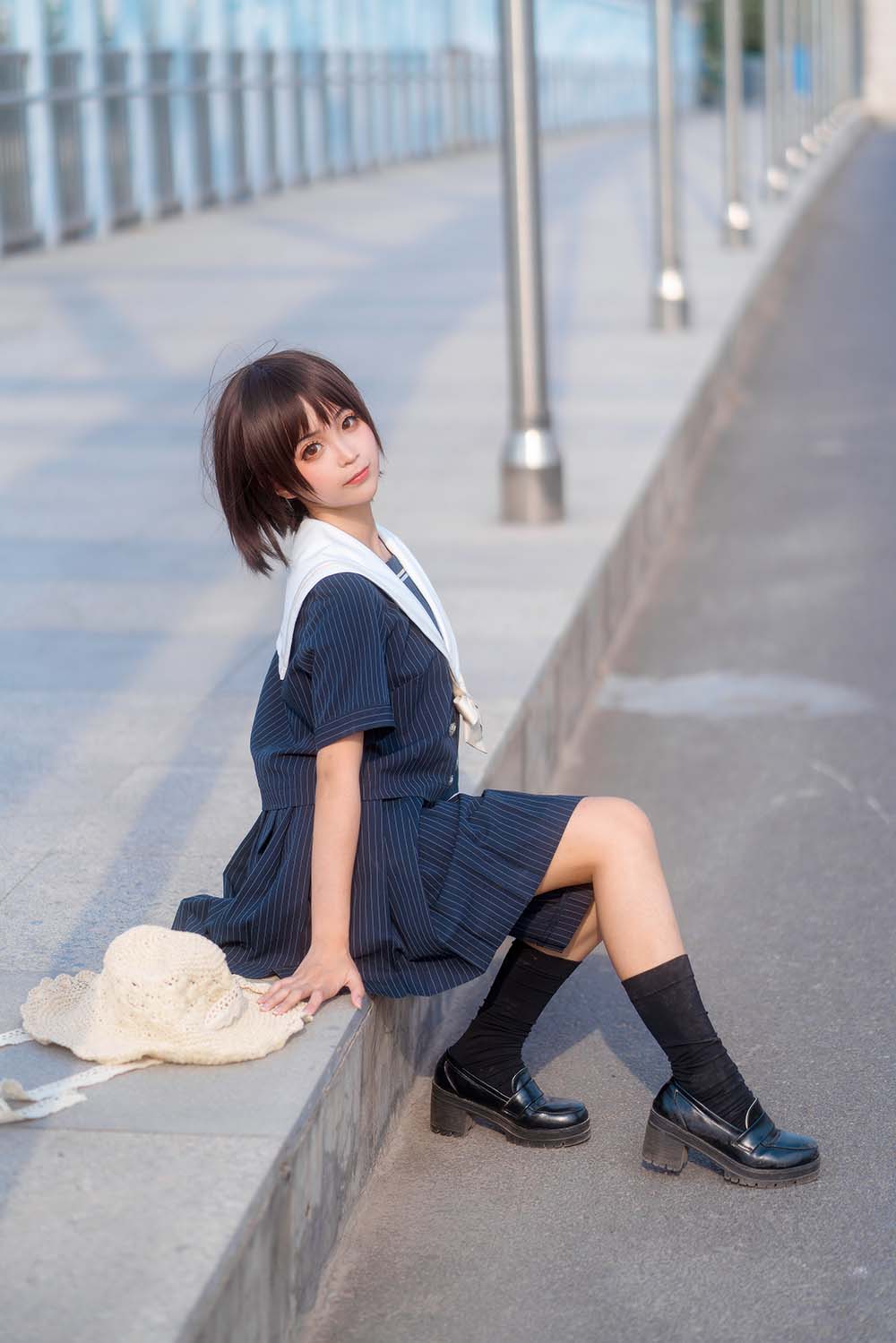 [喵糖映画]JKL.024 深蓝JK制服 MTYH喵糖映画-第2张