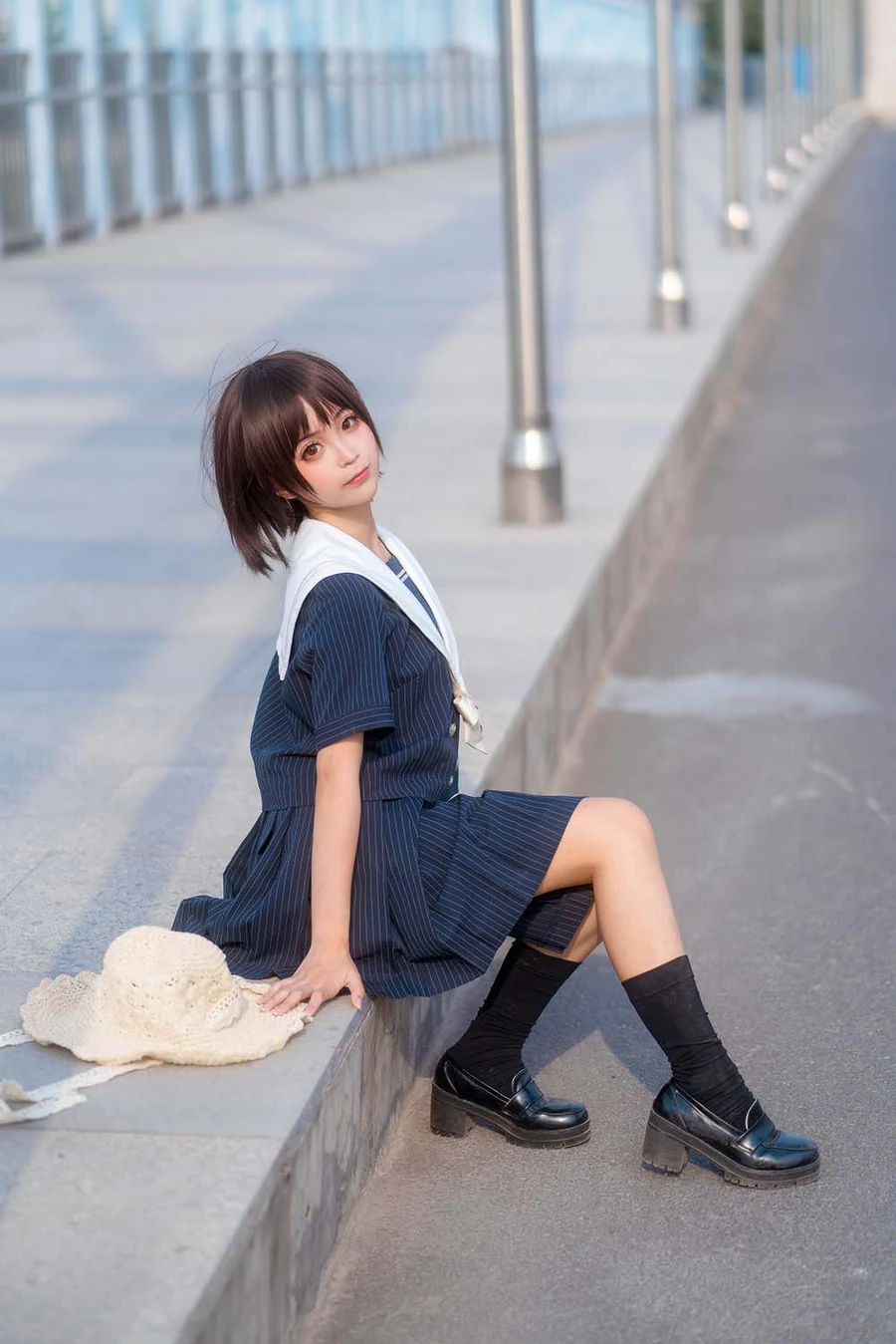 [喵糖映画]JKL.024 深蓝JK制服 MTYH喵糖映画-第2张